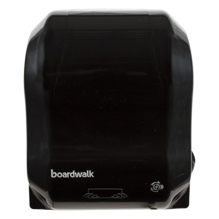 BOARDWALK Hands Free Mechanical Towel Dispenser, 13.25" x 16.25" x 10.25", Black T7470BKBW